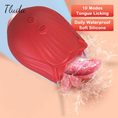 Tongue Licking Clit Vibrator